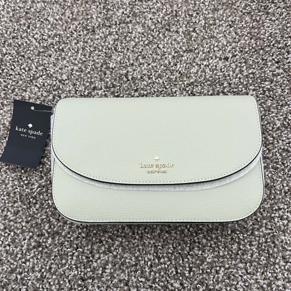 NWT Kate Spade Kristi Crossbody Bag: Matcha Latte